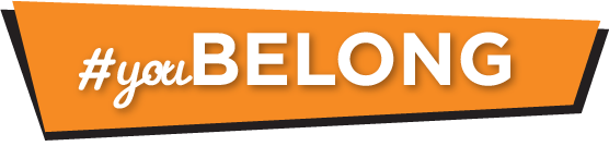 #youbelong orange banner #youbelong orange banner